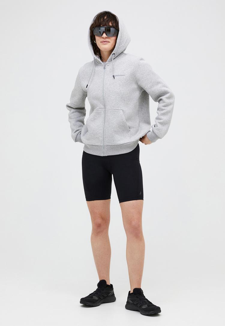 Peak Performance Peak Performance W Original Small Logo Zip Hood Sweatshirt Damen - GRAU - 0 | SportScheck