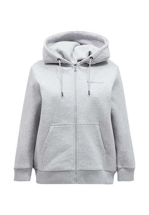Peak Performance W Original Small Logo Zip Hood Sweatshirt Damen