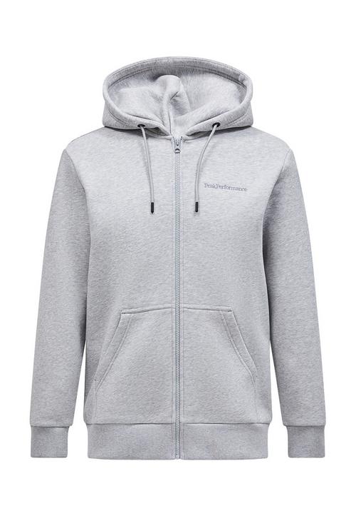 Peak Performance M Original Small Logo Zip Hood Sweatshirt Herren