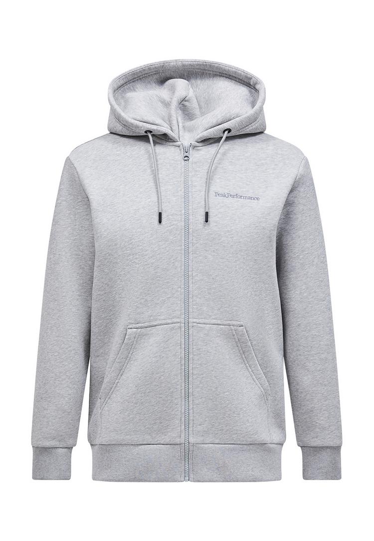 Peak Performance Peak Performance M Original Small Logo Zip Hood Sweatshirt Herren - GRAU - 0 | SportScheck