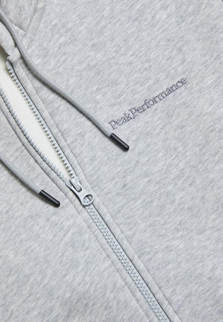 Peak Performance Peak Performance M Original Small Logo Zip Hood Sweatshirt Herren - GRAU - 2 | SportScheck