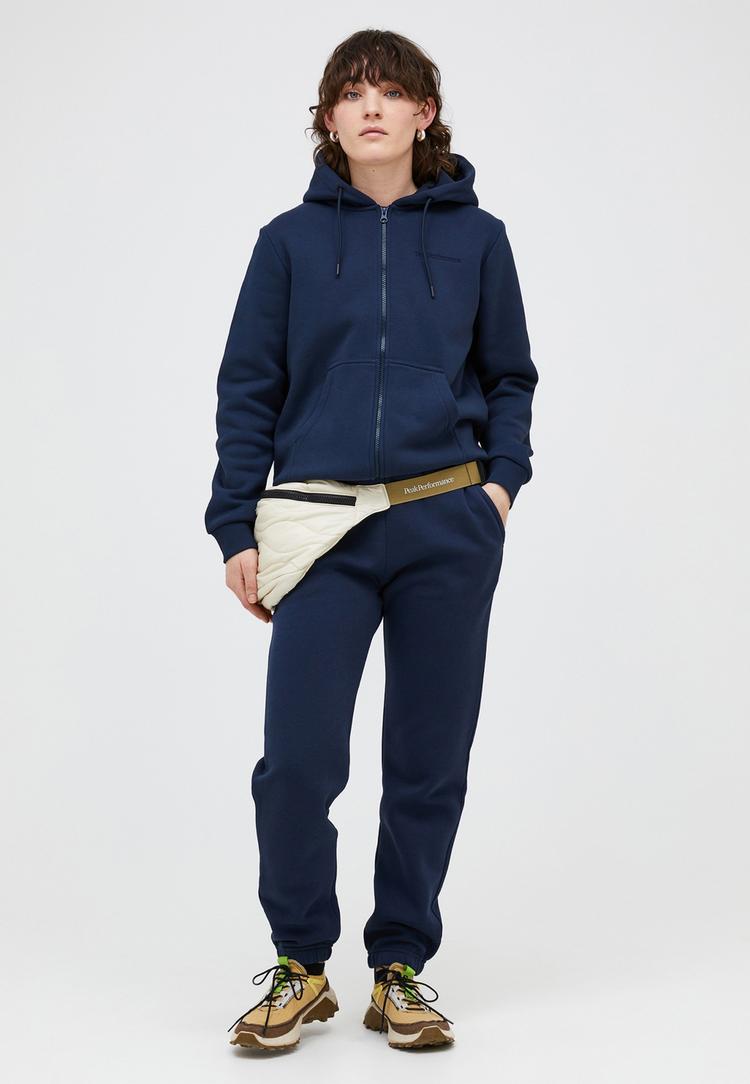 Peak Performance Peak Performance W Original Small Logo Zip Hood Sweatshirt Damen - dunkelblau - 0 | SportScheck