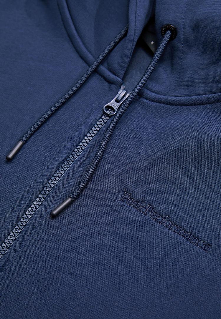 Peak Performance Peak Performance W Original Small Logo Zip Hood Sweatshirt Damen - dunkelblau - 1 | SportScheck