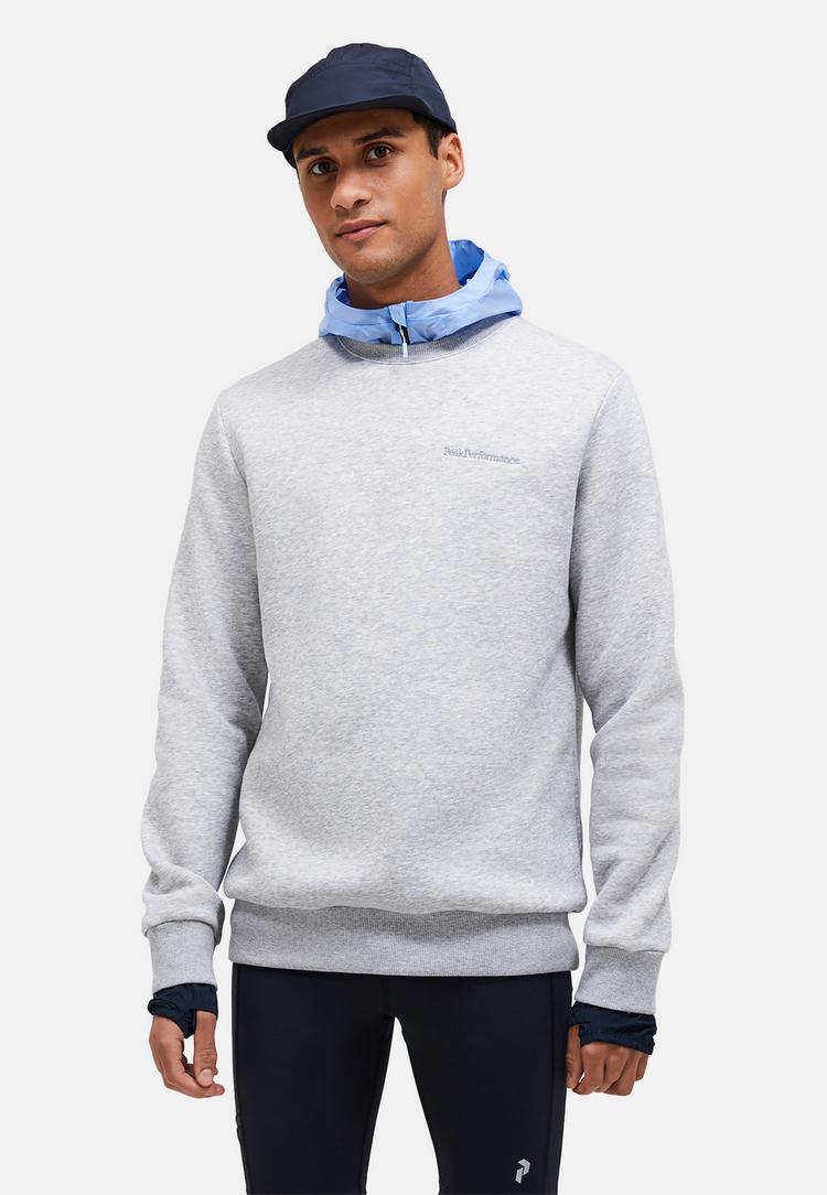 Peak Performance Peak Performance M Original Small Logo Crew Sweatshirt Herren - GRAU - 0 | SportScheck