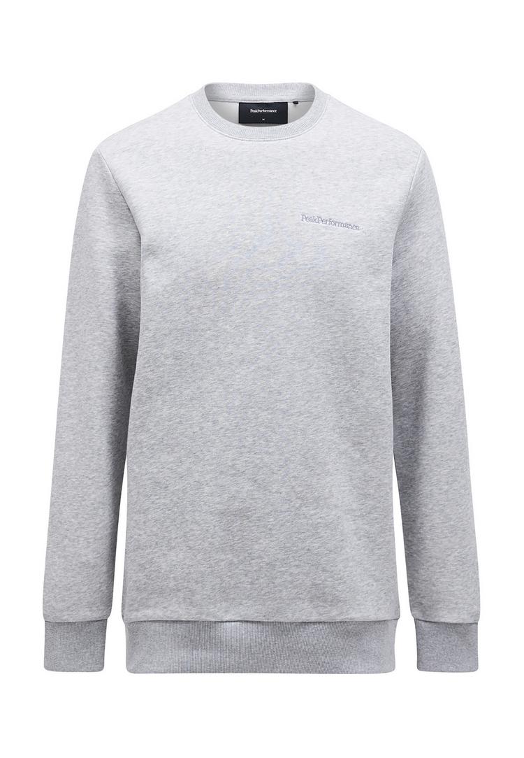 Peak Performance Peak Performance M Original Small Logo Crew Sweatshirt Herren - GRAU - 0 | SportScheck