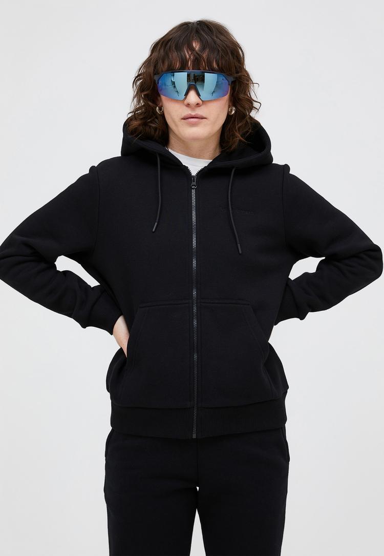 Peak Performance Peak Performance W Original Small Logo Zip Hood Sweatshirt Damen - schwarz - 1 | SportScheck