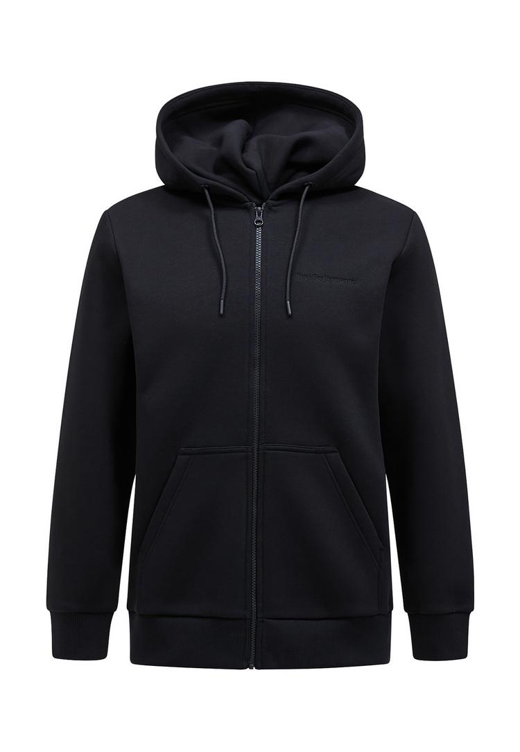 Peak Performance Peak Performance M Original Small Logo Zip Hood Sweatshirt Herren - schwarz - 0 | SportScheck