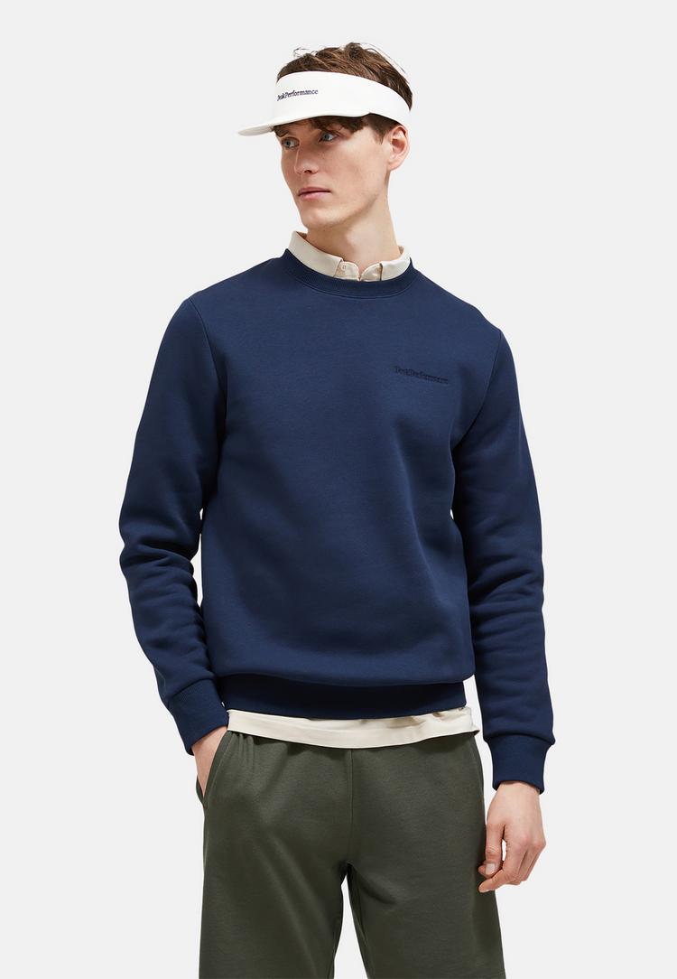 Peak Performance Peak Performance M Original Small Logo Crew Sweatshirt Herren - dunkelblau - 0 | SportScheck