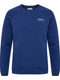 hummel hmlTECH FLEECE REGULAR CREW Funktionssweatshirt ESTATE BLUE