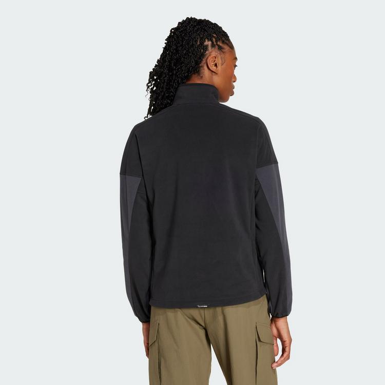 adidas adidas TERREX Multi Climawarm Fleece-oberteil Fleecepullover Damen - Black / Carbon - 1 | SportScheck