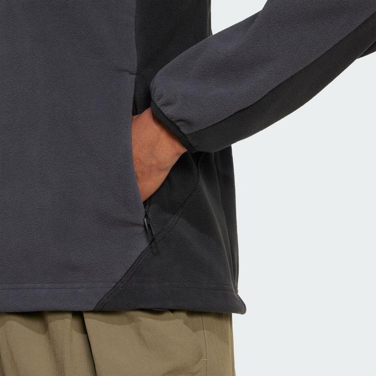 adidas adidas TERREX Multi Climawarm Fleece-oberteil Fleecepullover Damen - Black / Carbon - 1 | SportScheck