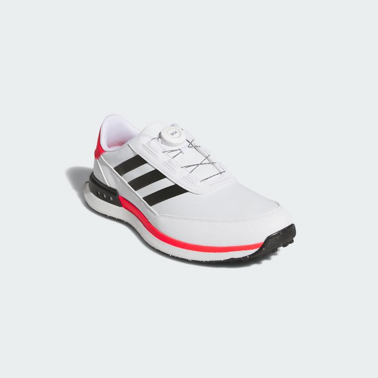 adidas adidas S2G Spikeless BOA 24 Wide Golfschuh Multifunktionsschuhe Herren - Cloud White / Core Black / Lucid Red - 3 | SportScheck