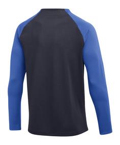 Rückansicht von Nike Academy Pro Drill Top Funktionssweatshirt blau