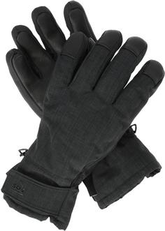 Rückansicht von SOS Fernie Skihandschuhe Damen 1001 Black