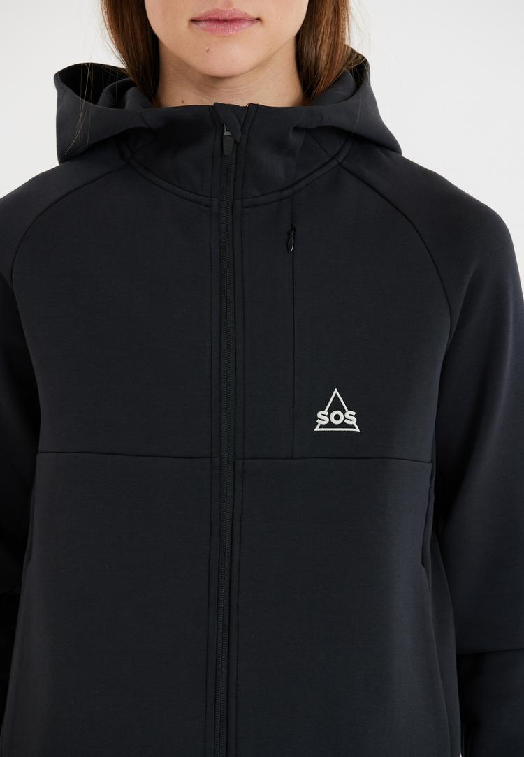 SOS SOS Vail Sweatjacke Damen - 1001 Black - 1 | SportScheck