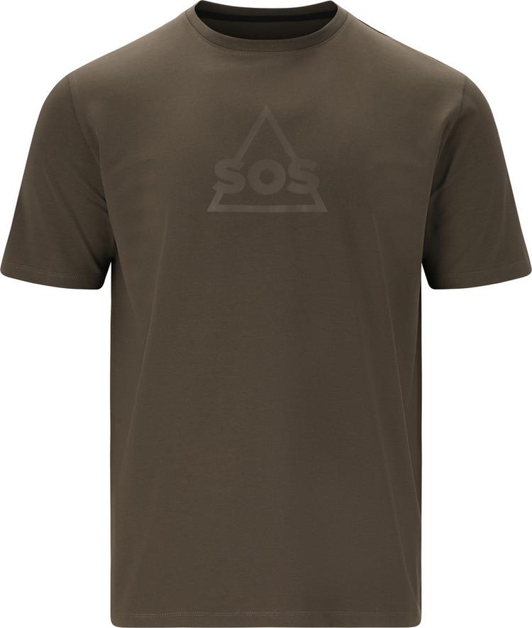 SOS SOS Kvitfjell Printshirt Herren - 1071 Black Ink - 0 | SportScheck