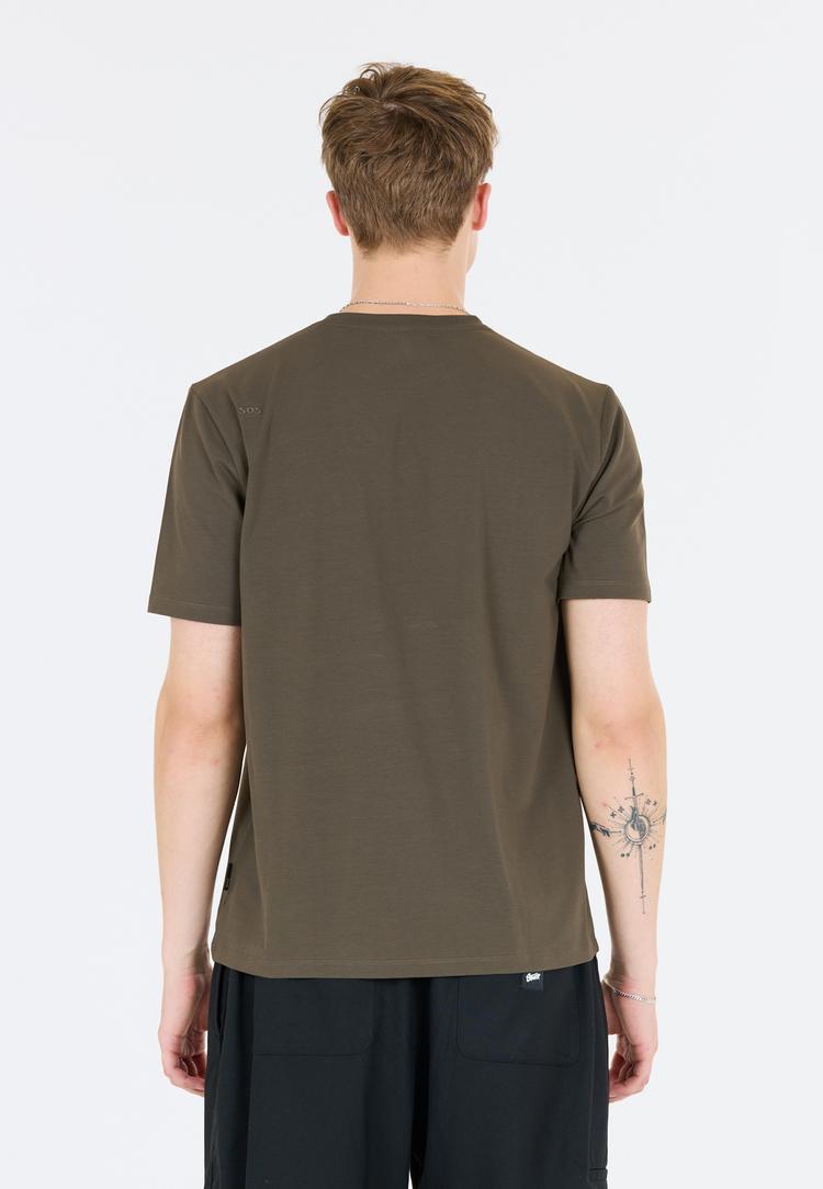 SOS SOS Kvitfjell Printshirt Herren - 1071 Black Ink - 3 | SportScheck