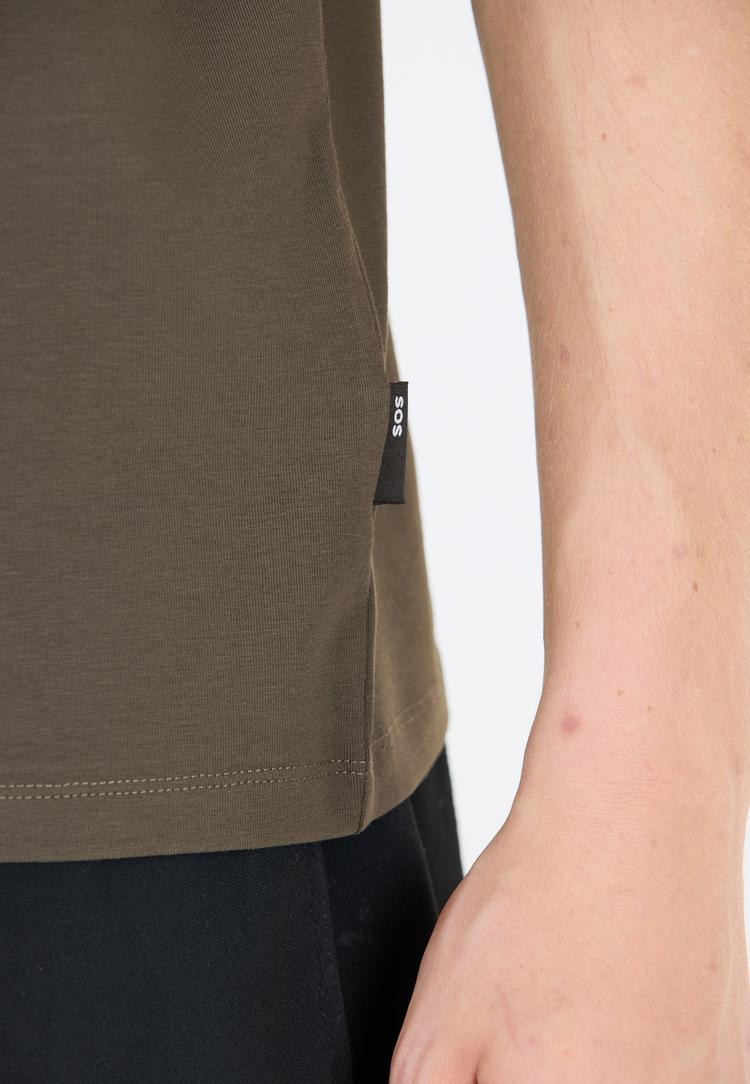 SOS SOS Kvitfjell Printshirt Herren - 1071 Black Ink - 2 | SportScheck