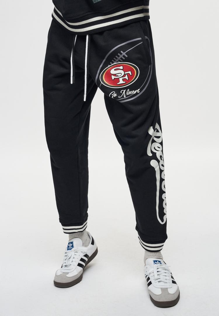Re:Covered Re:Covered NFL 49ERS Go Niner Sweathose Herren - Black - 2 | SportScheck