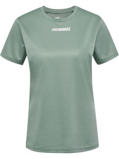 hummel hmlMULTI PL JERSEY WOMAN Funktionsshirt Damen ICEBERG GREEN