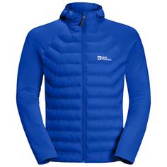 Jack Wolfskin ROUTEBURN PRO HYBRID M Fleecejacke Herren vibrant blue