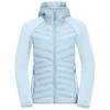 Jack Wolfskin ROUTEBURN PRO HYBRID W Fleecejacke Damen - ice blue