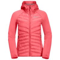 Jack Wolfskin ROUTEBURN PRO HYBRID W Fleecejacke Damen - sunset coral