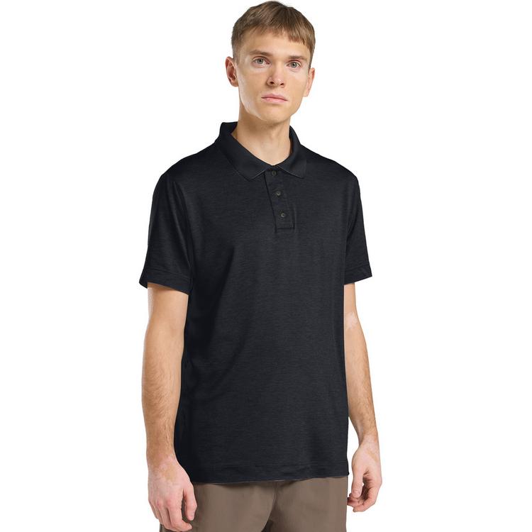 Jack Wolfskin Jack Wolfskin TRAVEL POLO M Poloshirt Herren - dark navy heather - 0 | SportScheck