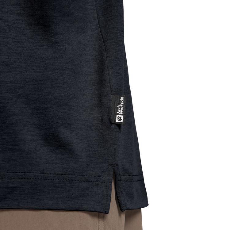 Jack Wolfskin Jack Wolfskin TRAVEL POLO M Poloshirt Herren - dark navy heather - 3 | SportScheck