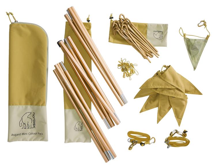 Nordisk Nordisk ASGARD TECH MINI Familienzelt - Sandshell - 6 | SportScheck