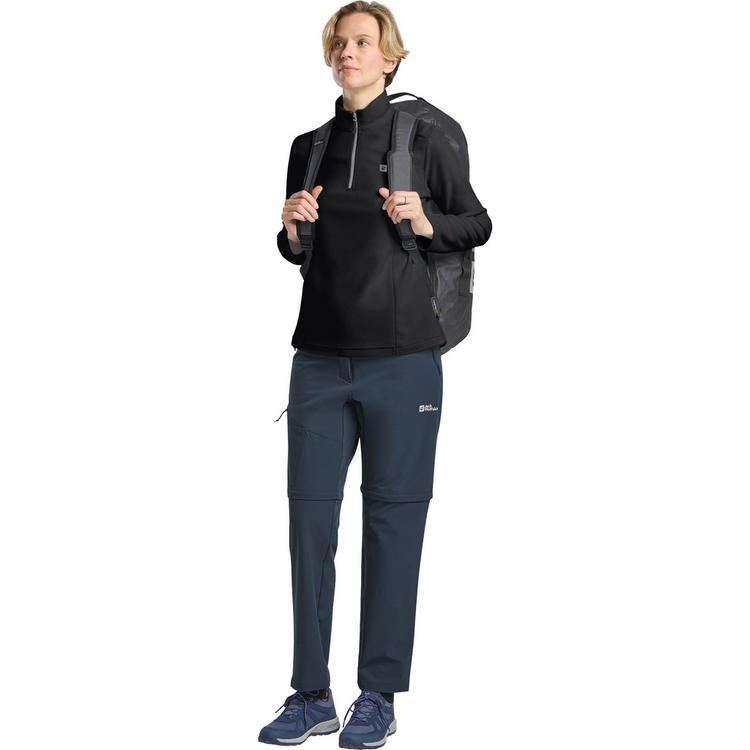 Jack Wolfskin Jack Wolfskin TAUNUS HZ W Fleecepullover Damen - black - 1 | SportScheck