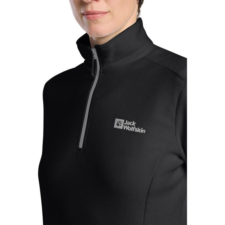 Jack Wolfskin Jack Wolfskin TAUNUS HZ W Fleecepullover Damen - black - 2 | SportScheck