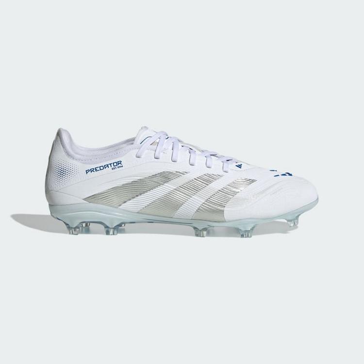 adidas adidas Predator Pro FG Fu&szlig;ballschuh Fu&szlig;ballschuhe - Cloud White / Silver Metallic / Bright Royal - 0 | SportScheck