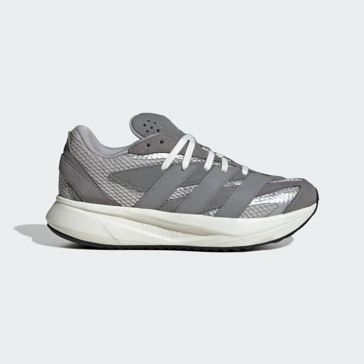 adidas adidas Lightblaze Kids Schuh Sneaker Kinder - Grey Two / Grey Three / Silver Metallic - 8 | SportScheck