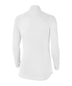 Rückansicht von Nike Academy 21 Drill Top Damen Funktionssweatshirt Damen gruenweiss