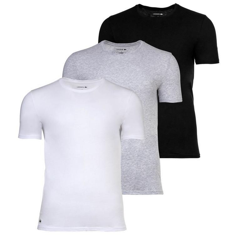 Lacoste Lacoste T-Shirt T-Shirt Herren - Wei&szlig;/Grau/Schwarz - 0 | SportScheck