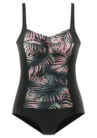 Lascana Badeanzug Badeanzug Damen - schwarz-bedruckt