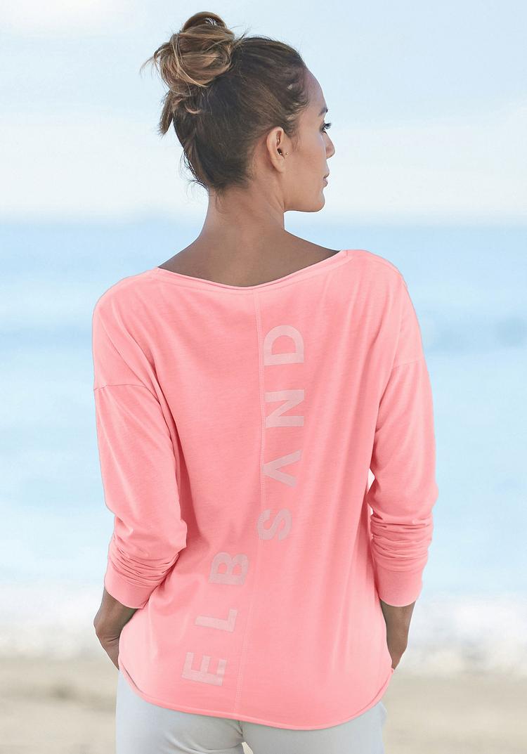 ELBSAND ELBSAND Langarmshirt Langarmshirt Damen - koralle - 1 | SportScheck