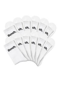 Bench Tennissocken Socken - wei&szlig;