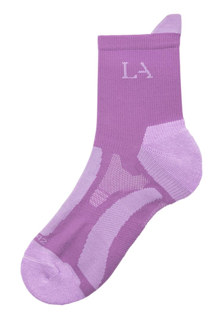 LASCANA Active LASCANA Active Wandersocken Socken Damen - gr&uuml;n - beere - blau - 2 | SportScheck