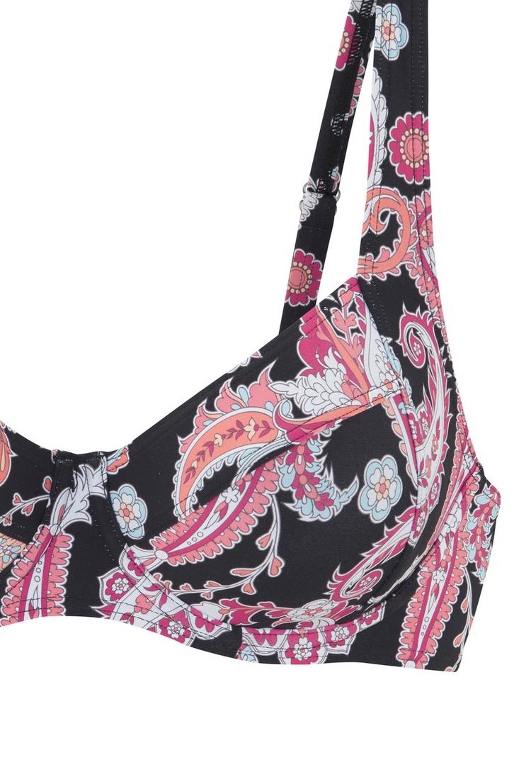 sunseeker sunseeker B&uuml;gel-Bikini-Top Bikini Oberteil Damen - schwarz bedruckt - 1 | SportScheck