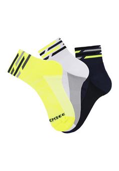 Chiemsee Funktionssocken Sportsocken weiß blau neon gelb