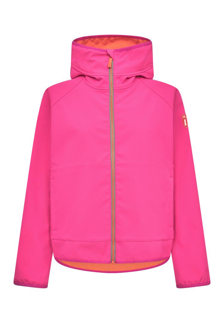 Derbe Derbe Peutby Softshelljacke Damen - pink glo_tiger lily - 0 | SportScheck