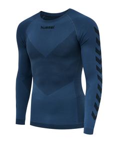 hummel First Seamless Longsleeve Funktionsshirt Herren blau