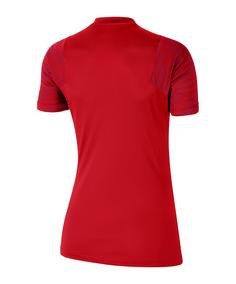 Rückansicht von Nike Strike 21 T-Shirt Damen T-Shirt Damen rotweiss