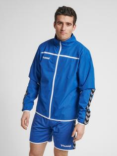 Rückansicht von hummel hmlAUTHENTIC TRAINING JACKET Funktionssweatshirt Herren TRUE BLUE