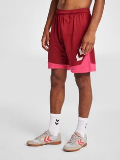 Rückansicht von hummel hmlLEAD POLY SHORTS Funktionsshorts Herren BIKING RED