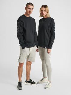 Rückansicht von hummel hmlLEGACY CHEVRON SWEATSHIRT Funktionssweatshirt BLACK