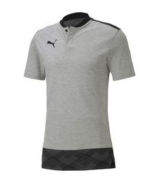 PUMA teamFINAL 21 Casuals Poloshirt Poloshirt grau