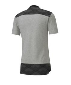 Rückansicht von PUMA teamFINAL 21 Casuals Poloshirt Poloshirt grau